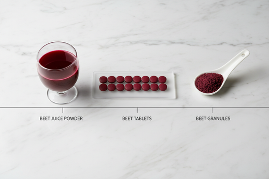 ビーツサプリメントの選び方｜赤汁・錠剤・顆粒タイプを比較