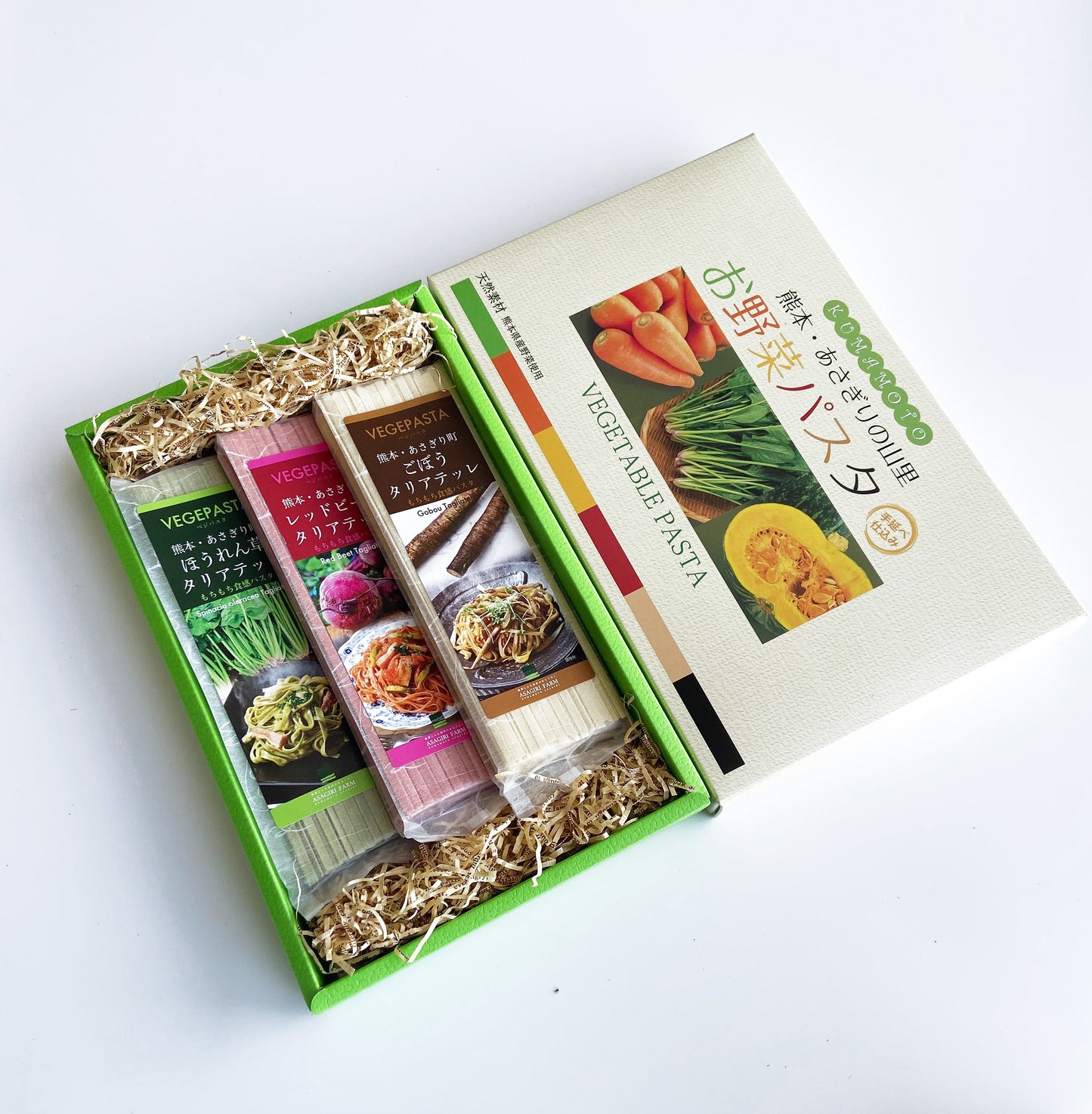 お野菜パスタ　3種セット　タリアテッレ