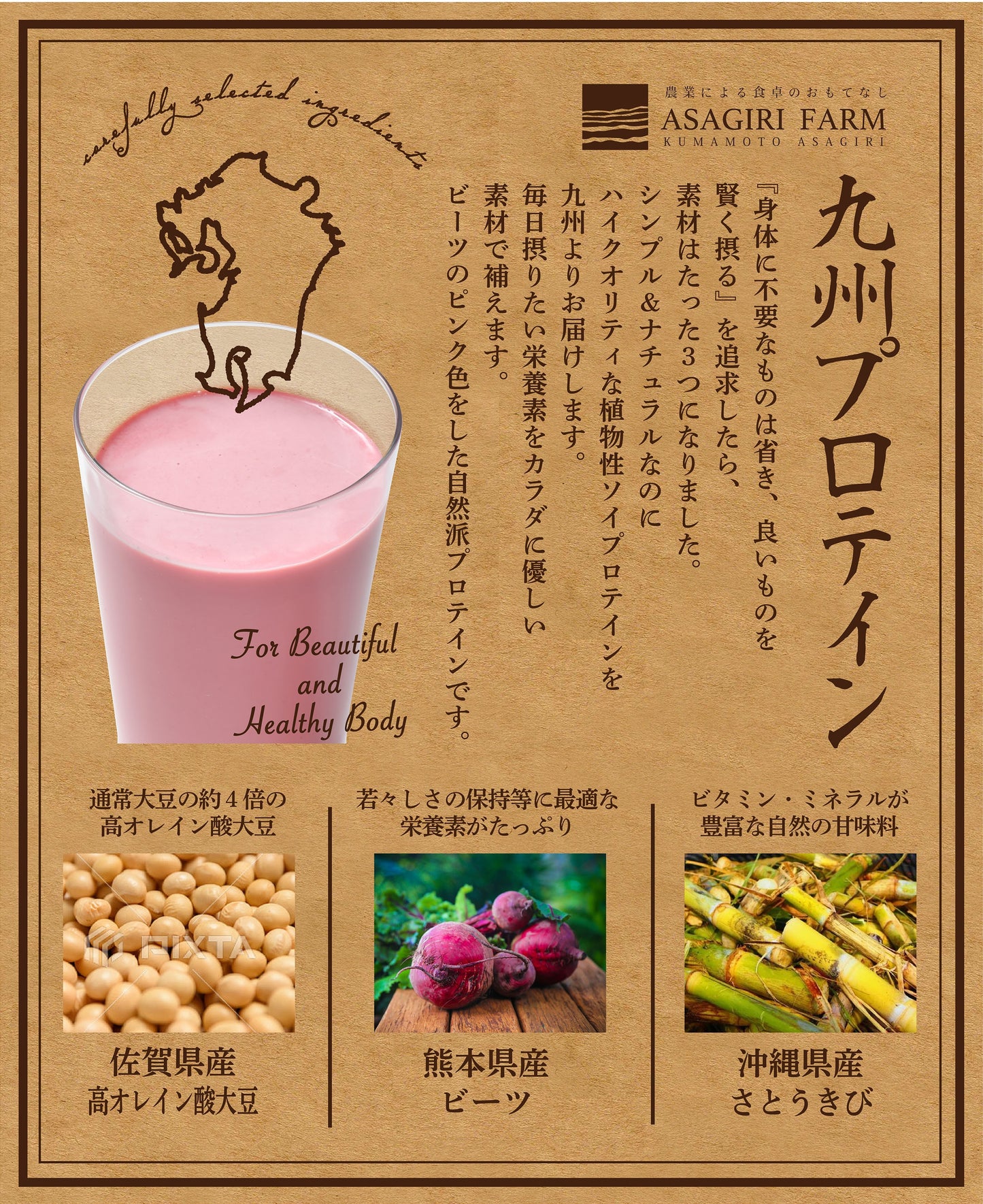 【ゲリラSALE 】九州プロテイン （280ｇ）14食入り（メール便 送料無料）
