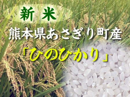 熊本県あさぎり町産　「ひのひかり」　玄米　30kg　(令和3年産)　送料無料